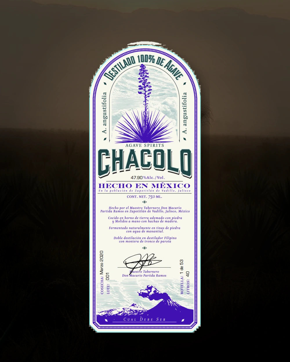 Chacolo Ciriaco bottle