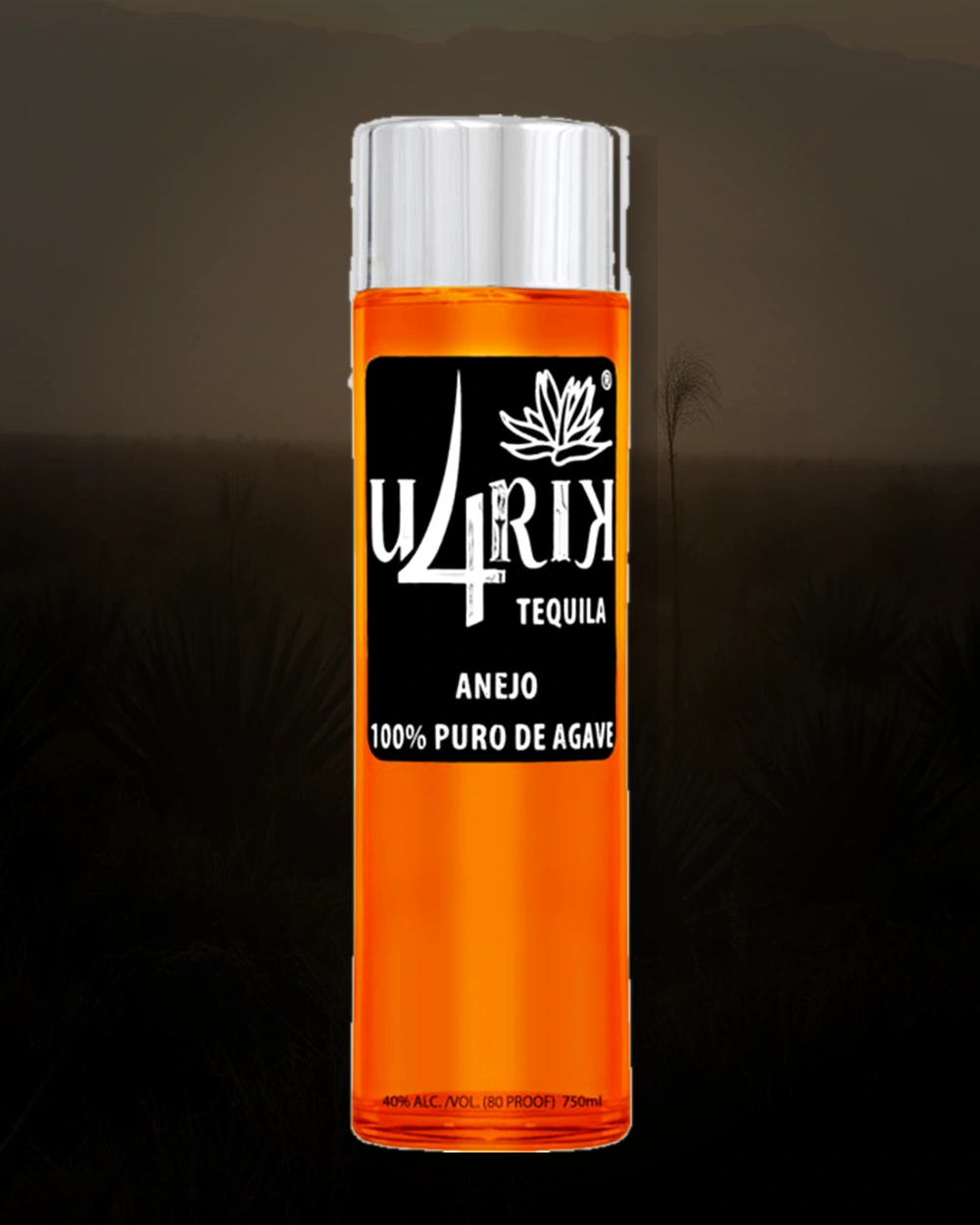 U4RIK Tequila Añejo bottle