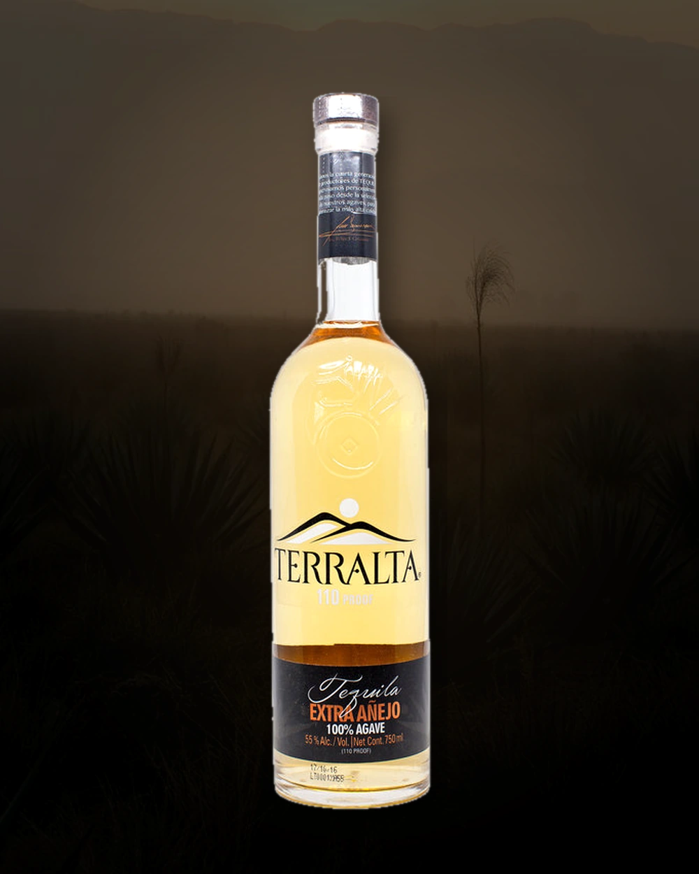 Terralta Tequila Extra Añejo 110 bottle