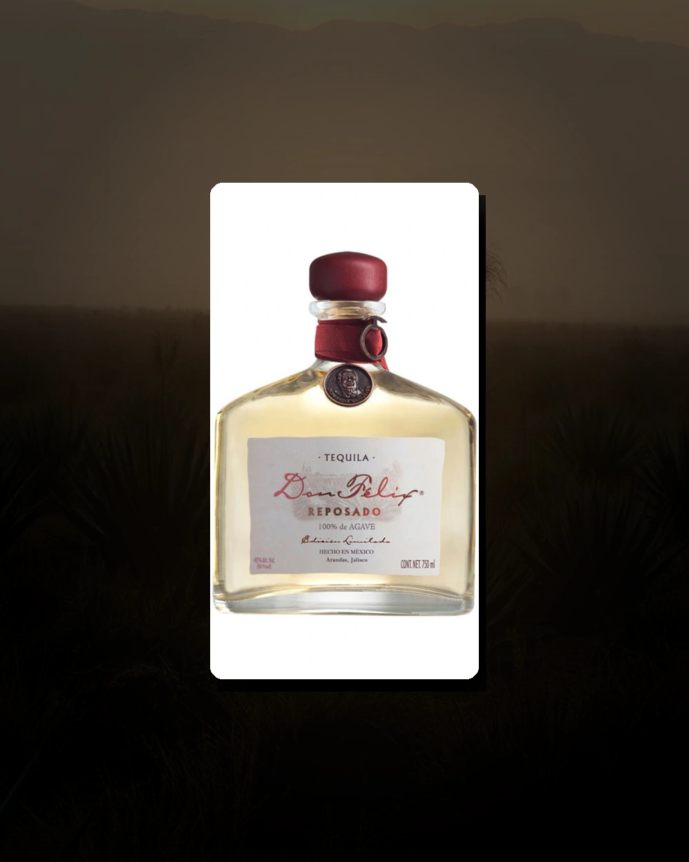 Don Felix Reposado bottle