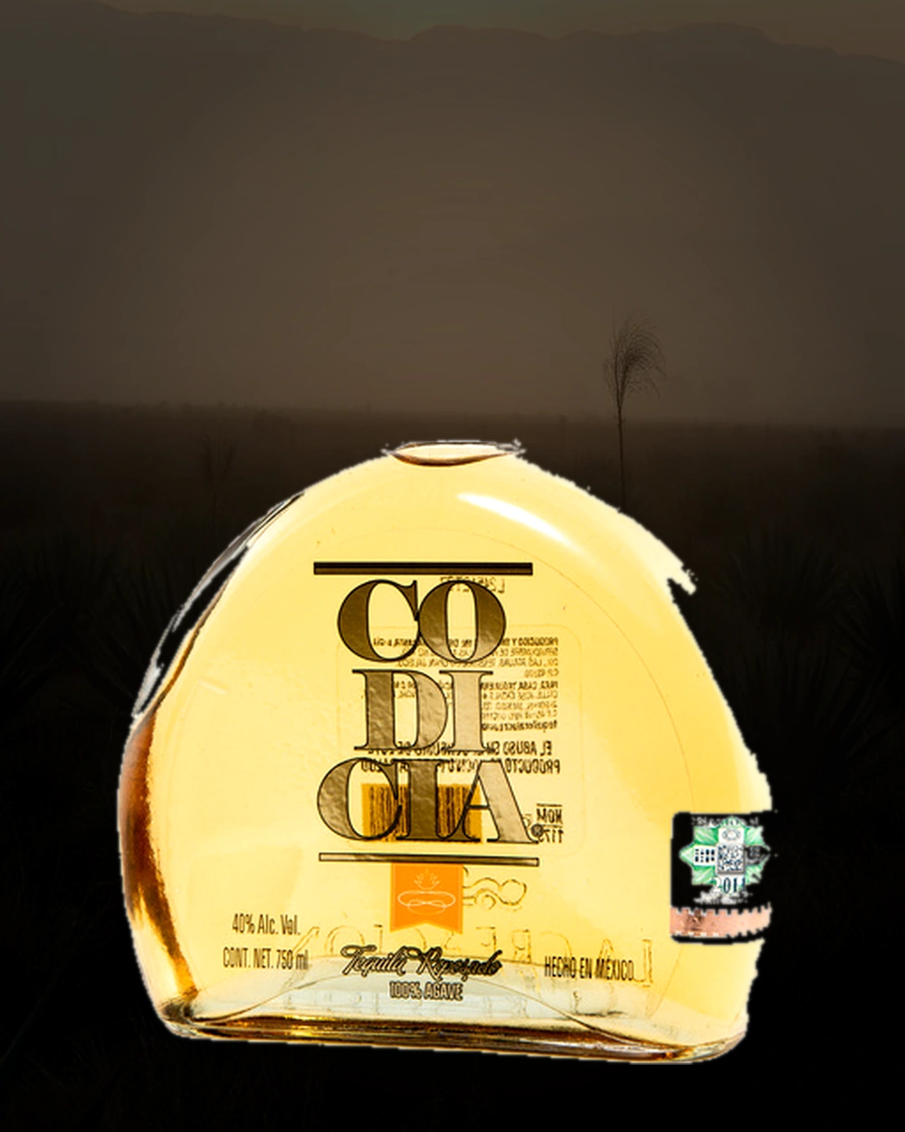 Codicia Reposado bottle