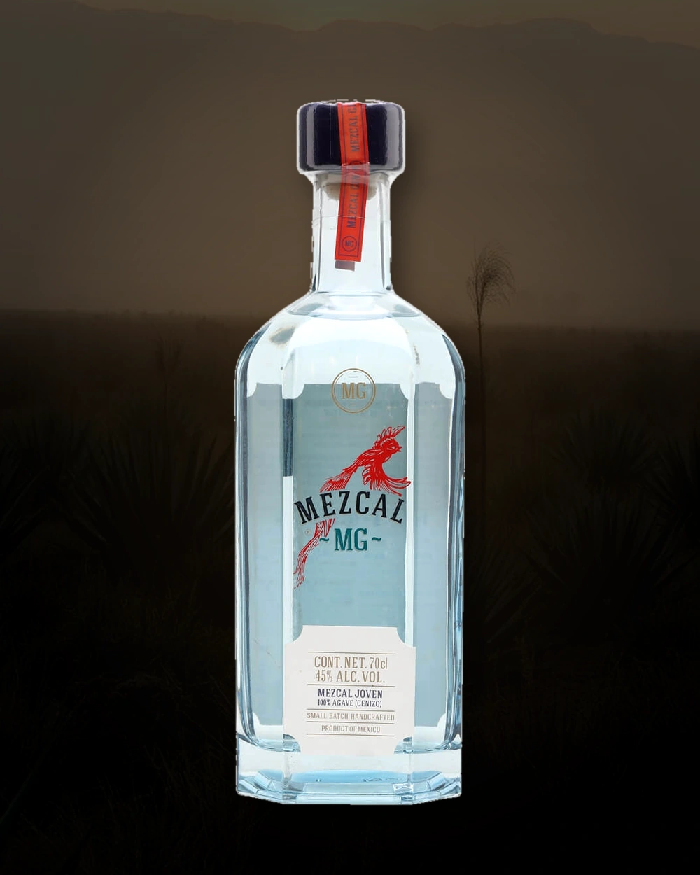 Mezcal Gin MG bottle