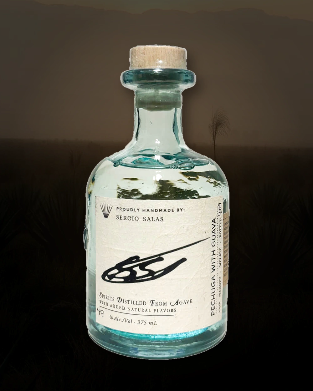 Maguey Melate Pechuga with Guava – Sergio Salas bottle