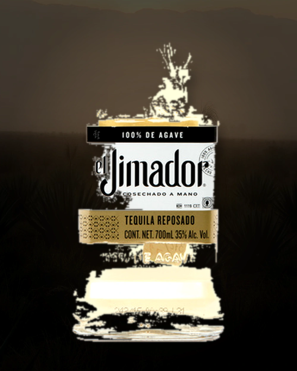El Jimador Reposado Tequila bottle