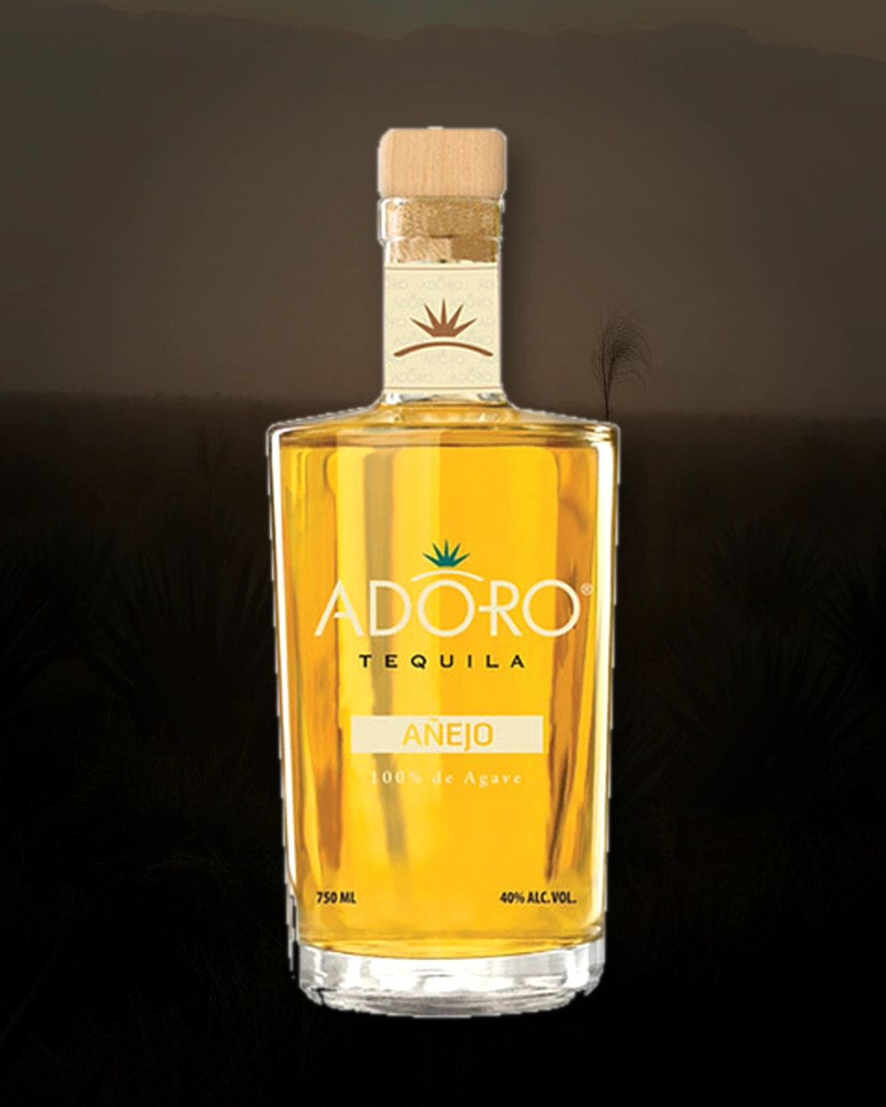 Adoro Tequila Añejo bottle