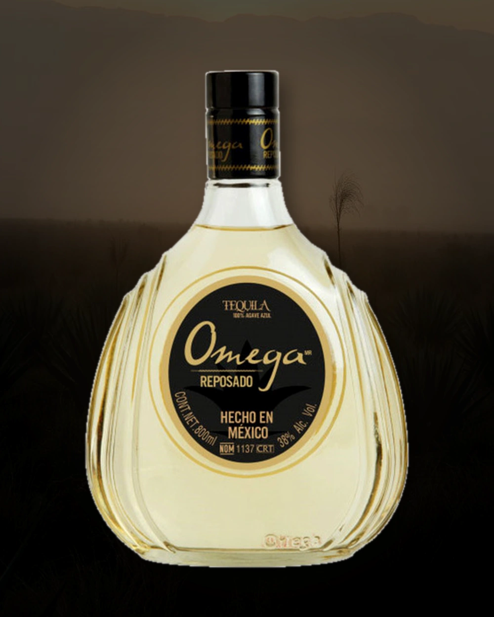 Omega Reposado bottle