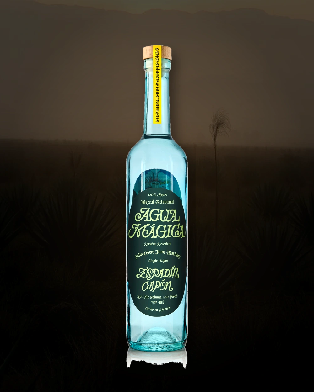 Agua Mágica Espadín Capón bottle