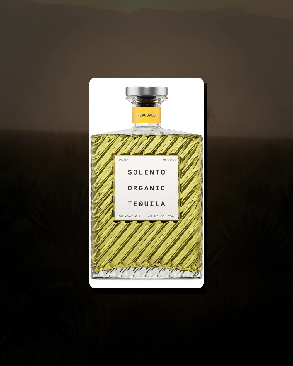 Solento Organic Tequila Reposado bottle