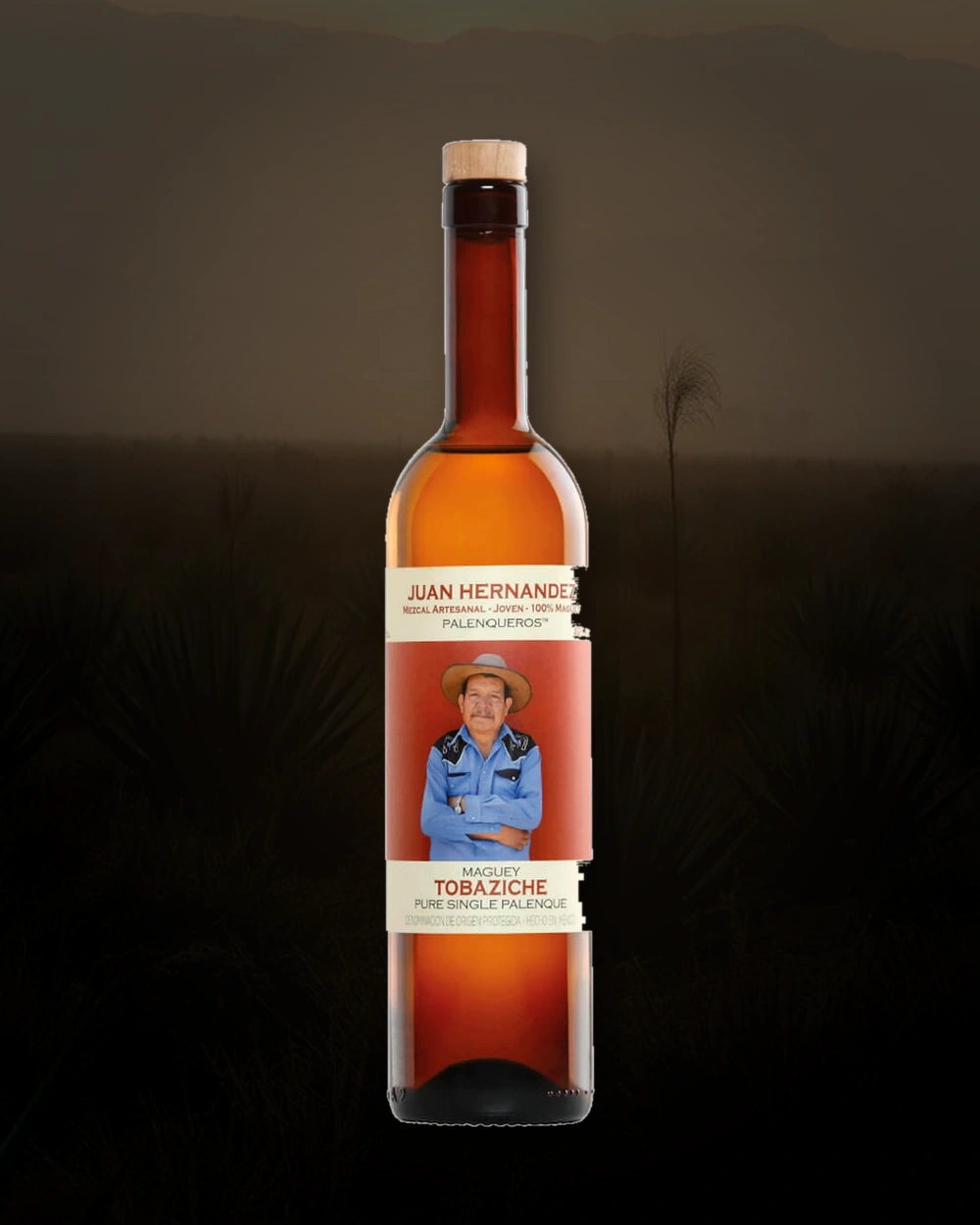 Palenqueros Tobaziche – Juan Hernandez bottle