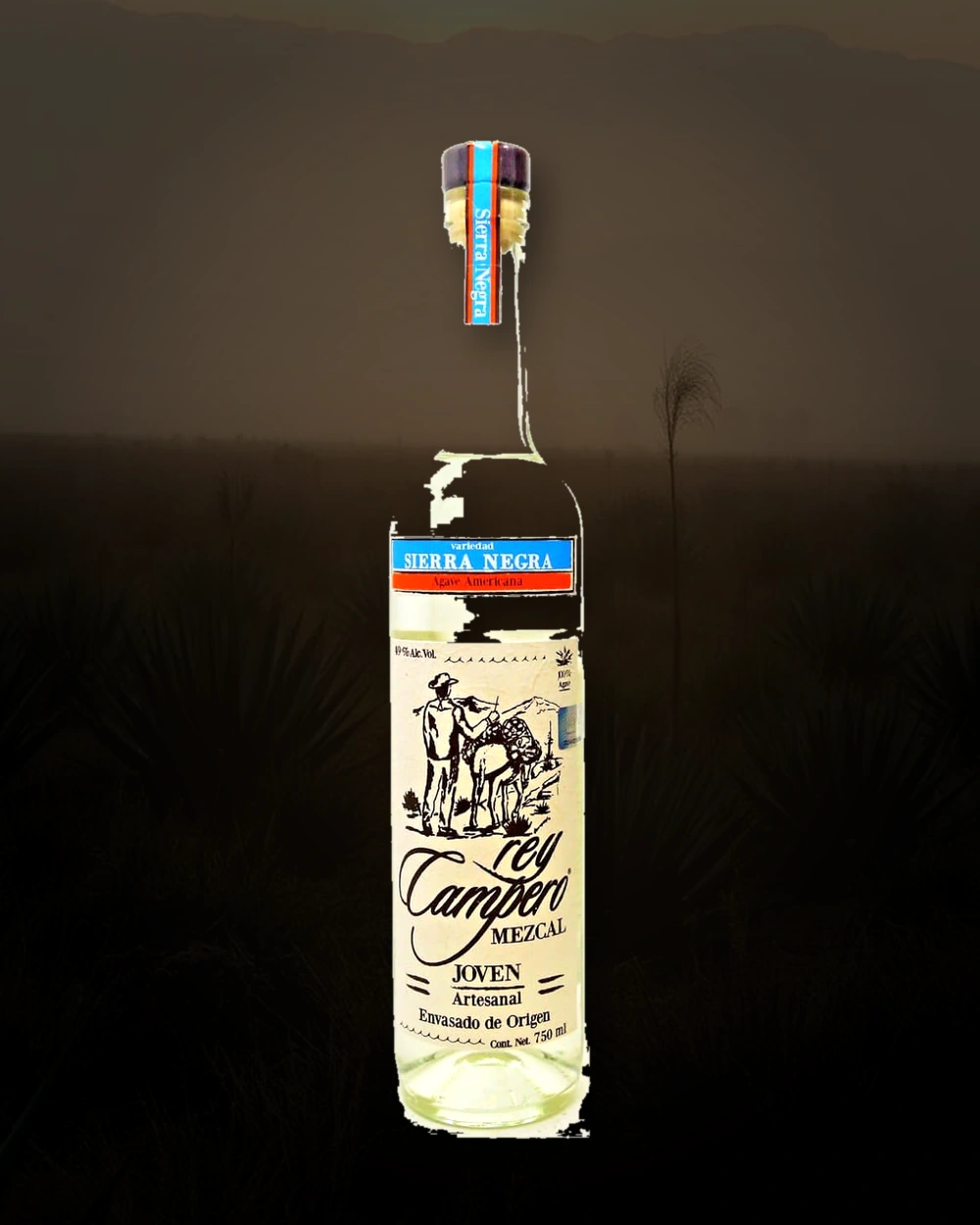 Rey Campero Sierra Negra bottle