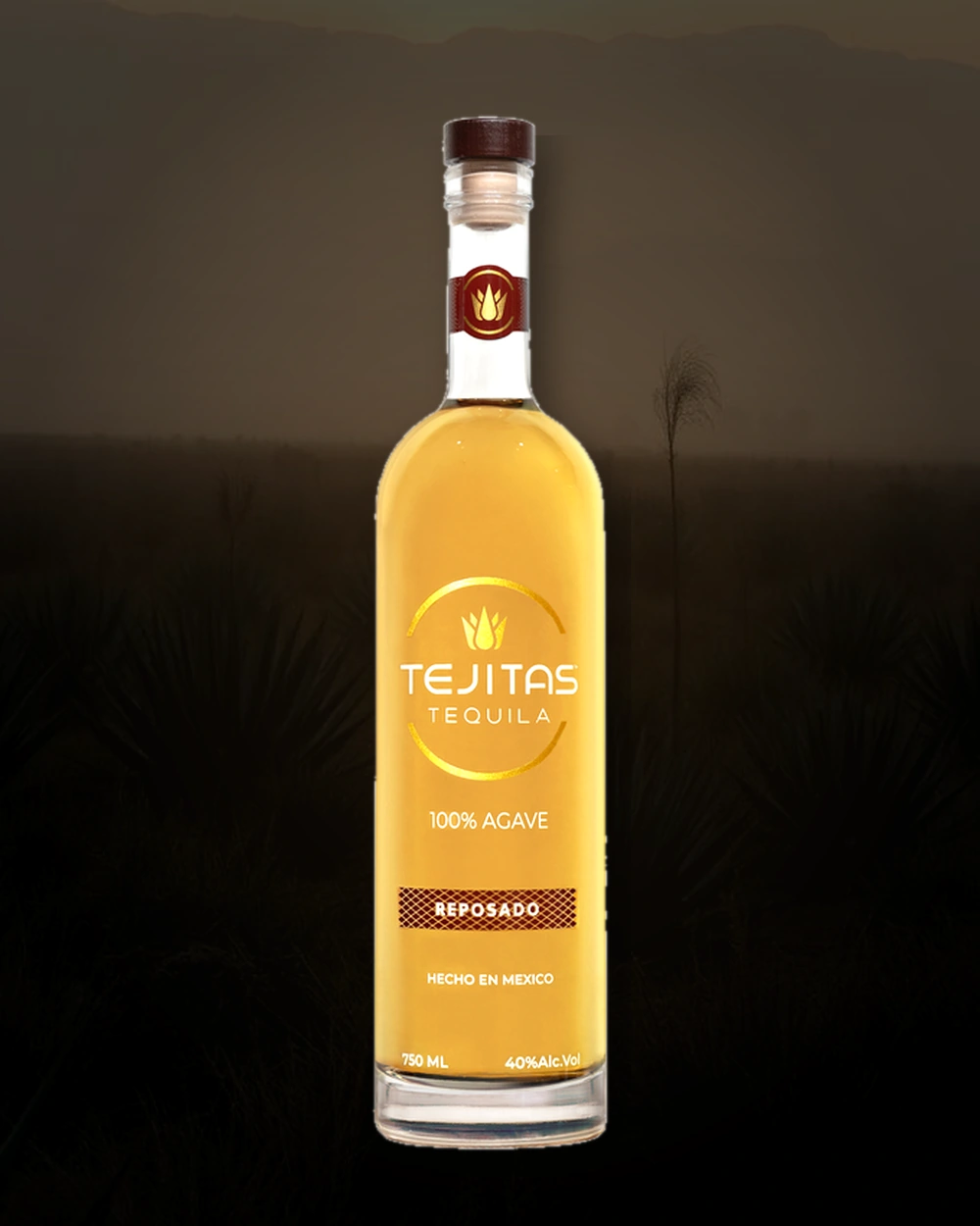 Tejitas Reposado bottle