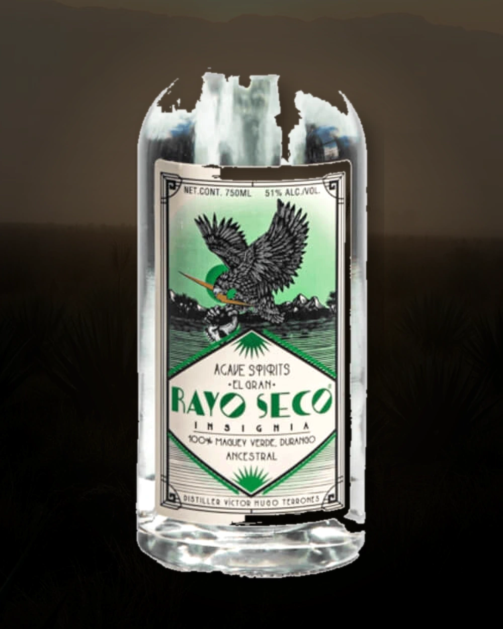 Rayo Seco Verde bottle