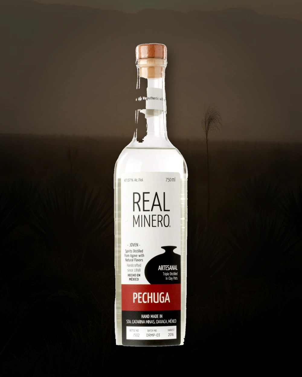 Real Minero Pechuga bottle