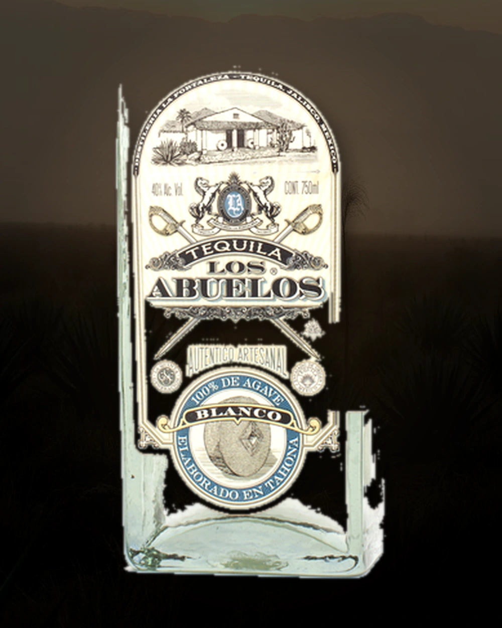 Los Abuelos Blanco bottle