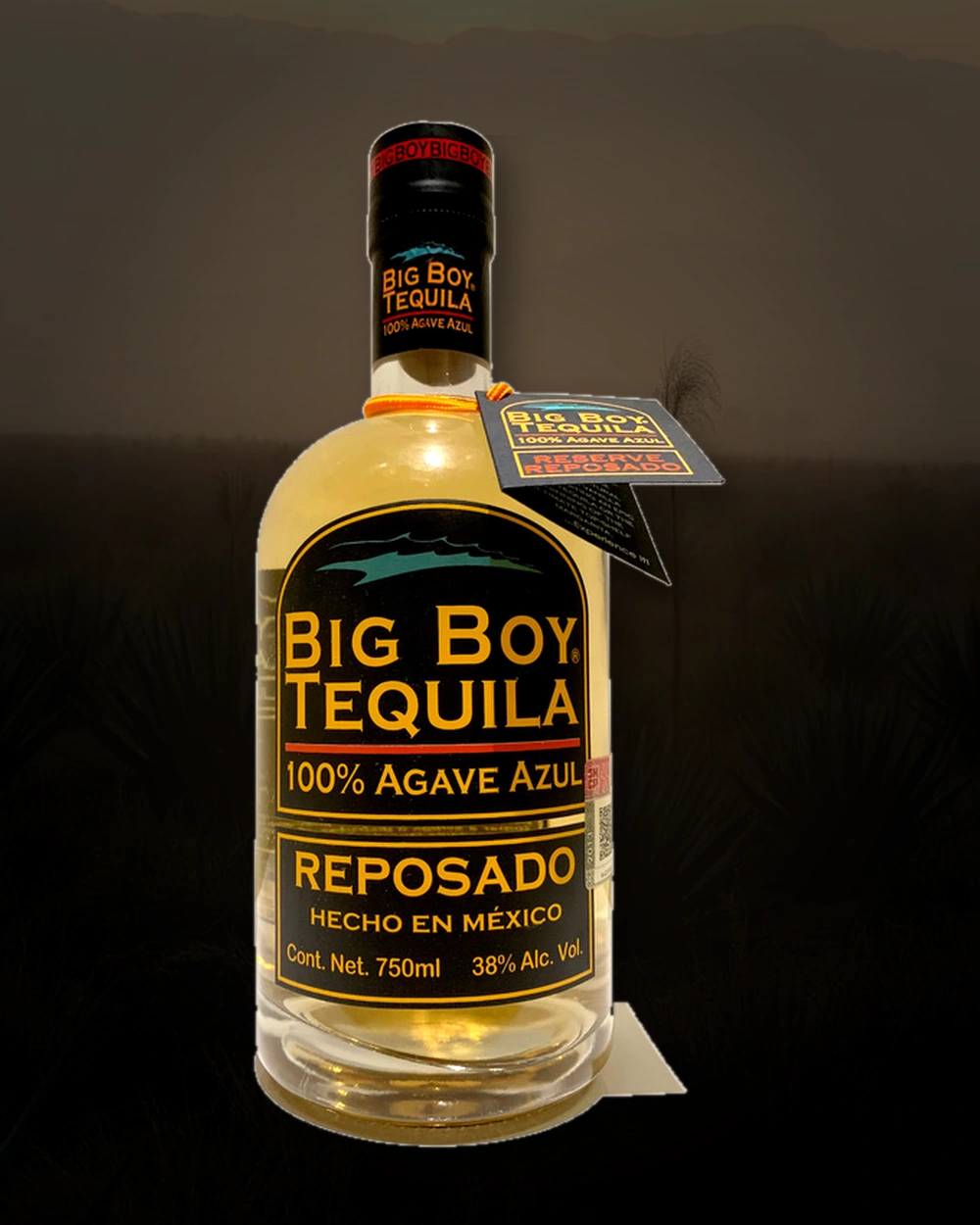 Big Boy Tequila Reposado bottle
