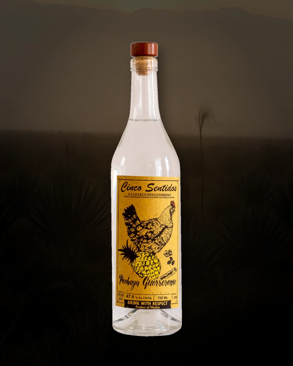 Cinco Sentidos Pechuga Guerrerense bottle