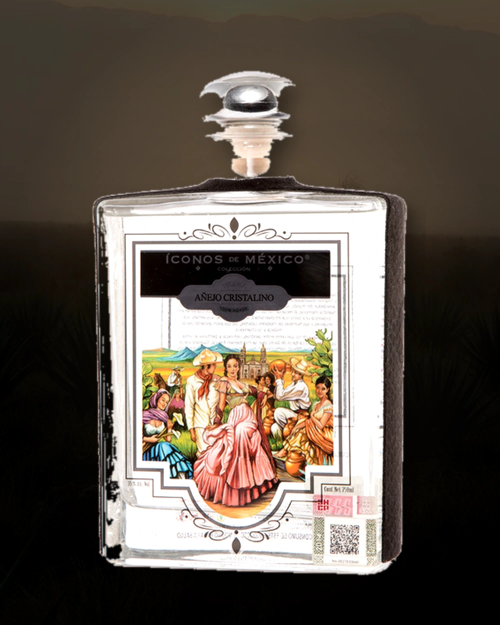 Iconos de Mexico Añejo Cristalino bottle