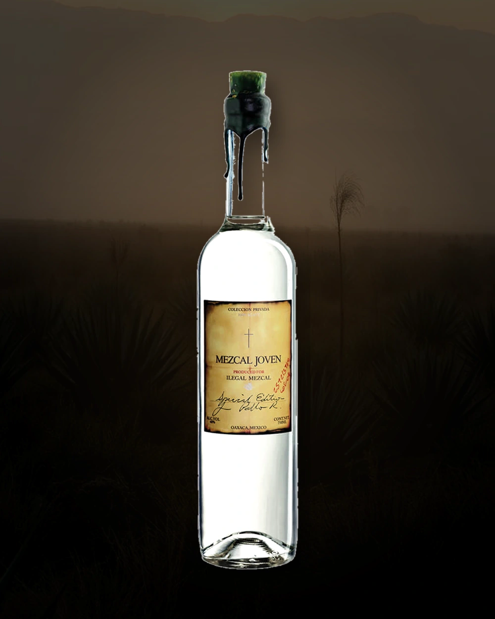 Ilegal Joven bottle