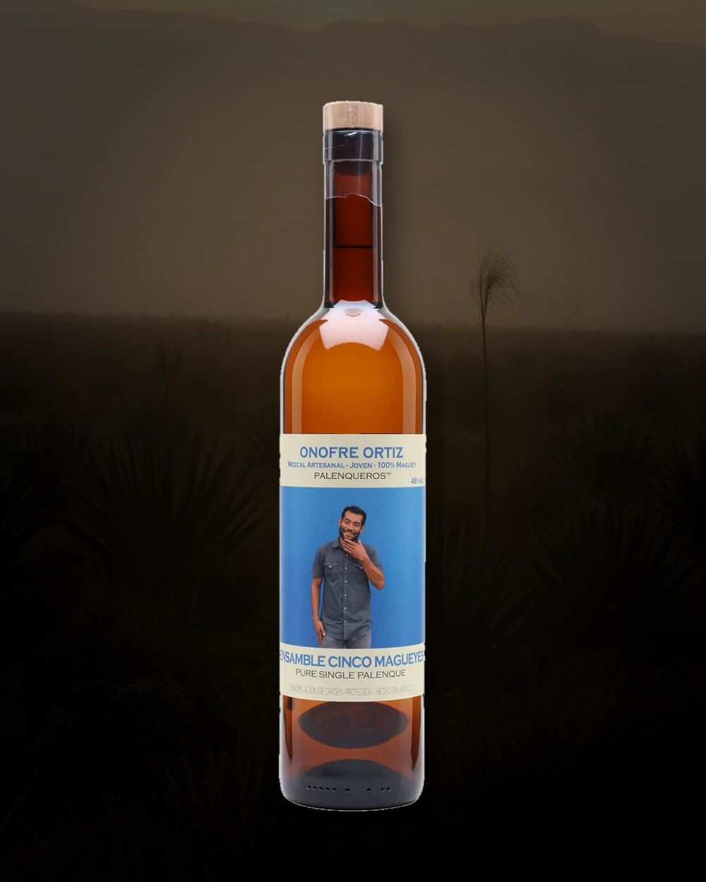 Palenqueros Ensamble Cinco Magueyes bottle