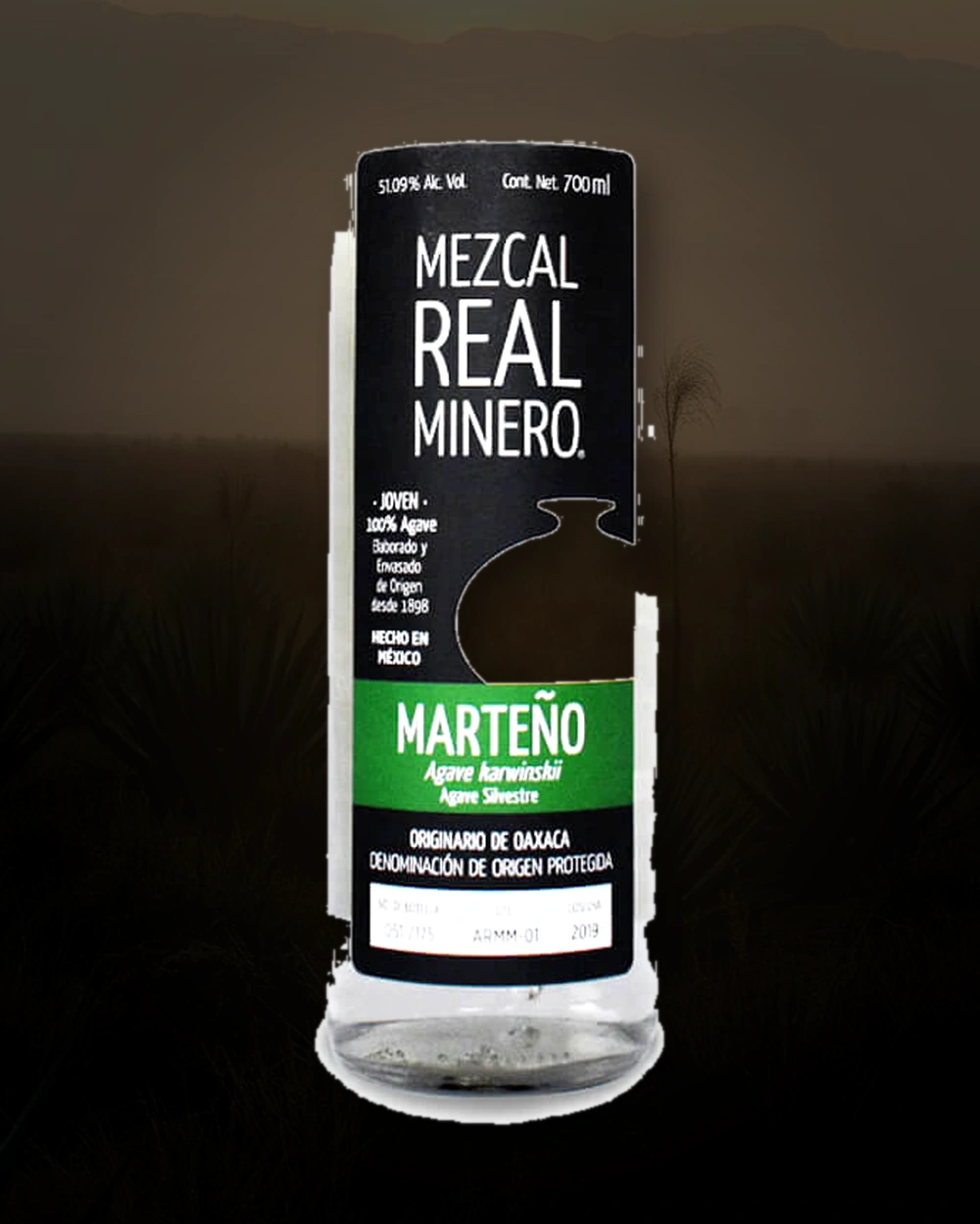 Real Minero Marteño bottle