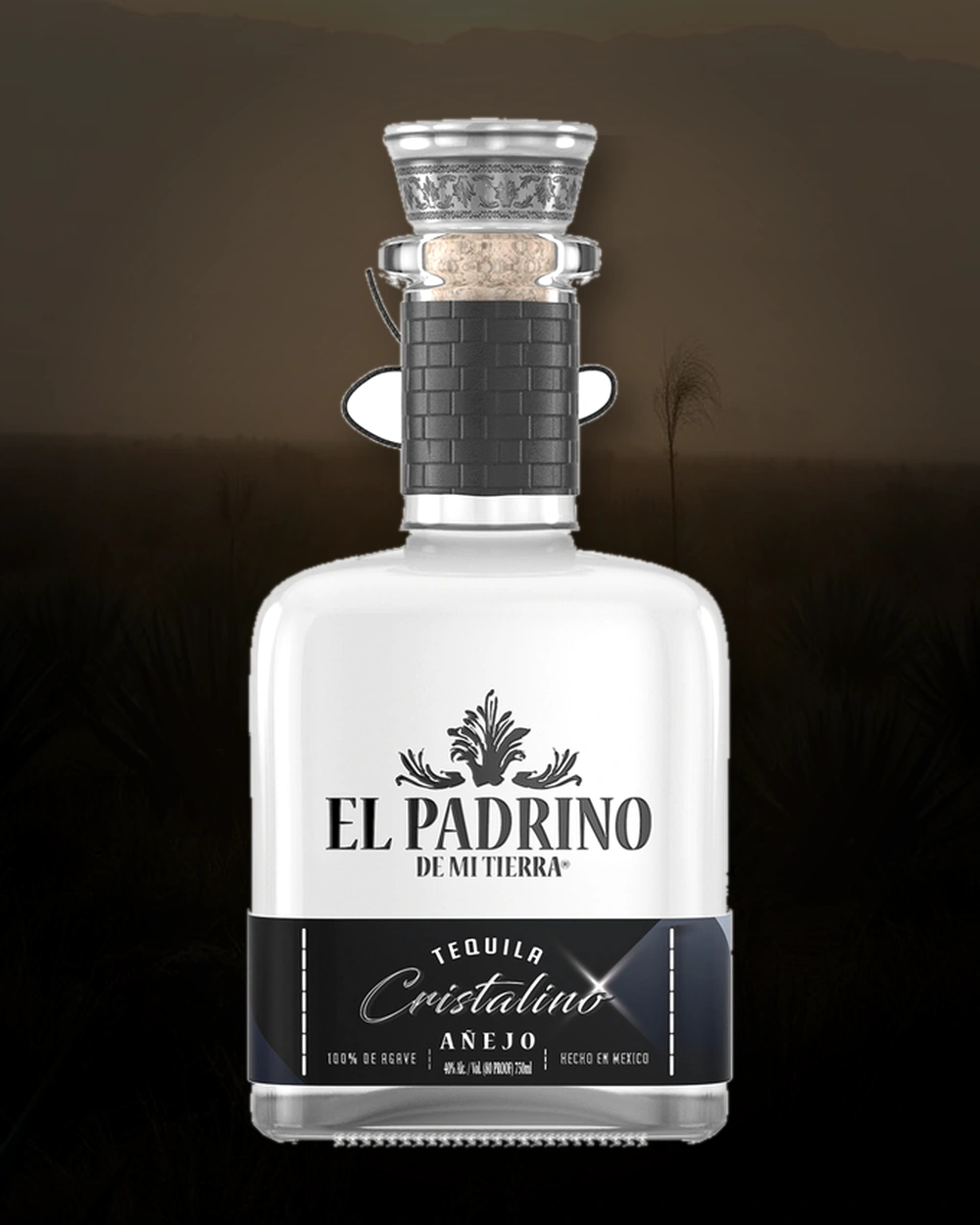 El Padrino de Mi Tierra Añejo Cristalino bottle