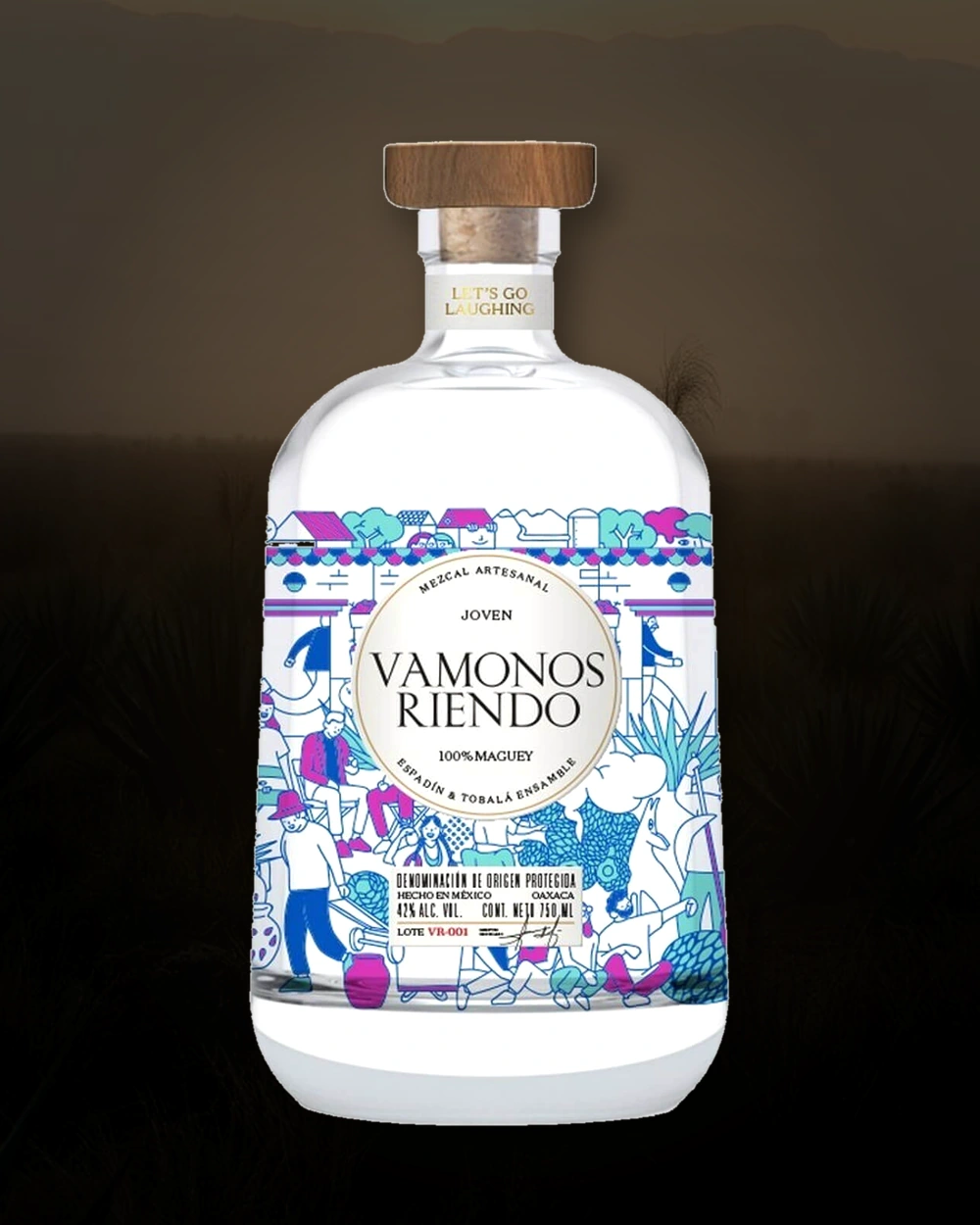 Vamonos Riendo bottle