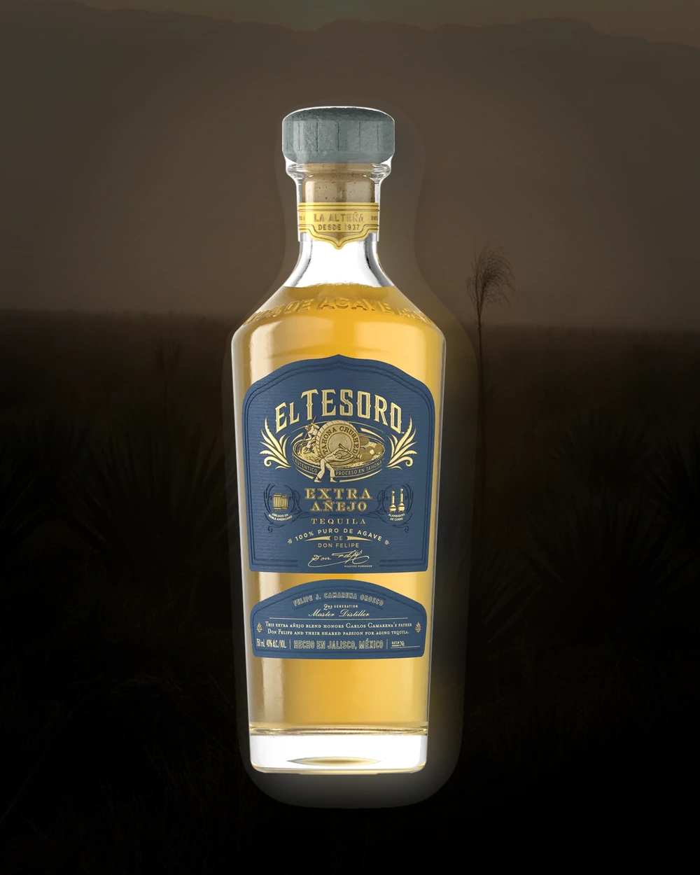 El Tesoro Extra Añejo bottle