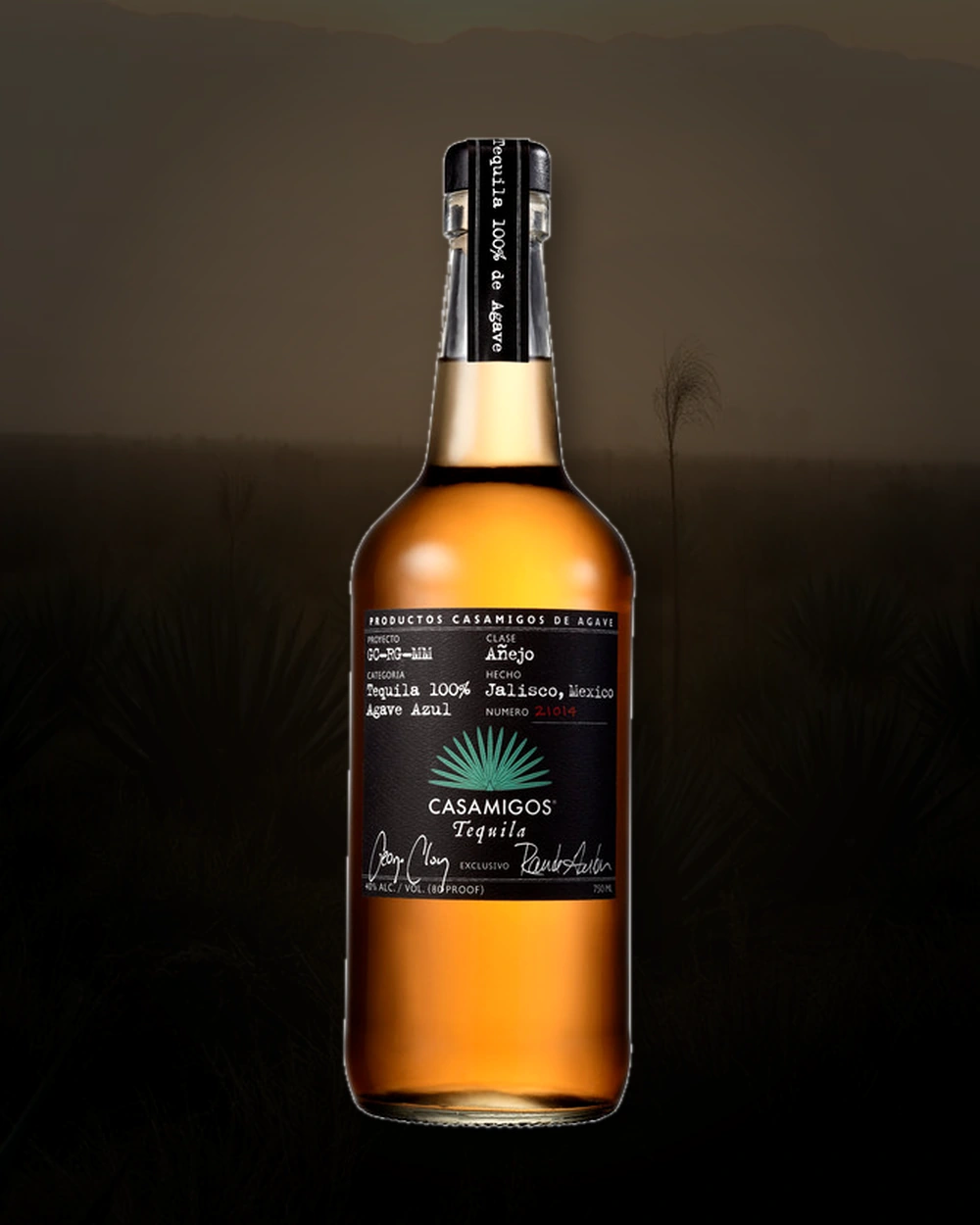Casamigos Tequila Añejo bottle