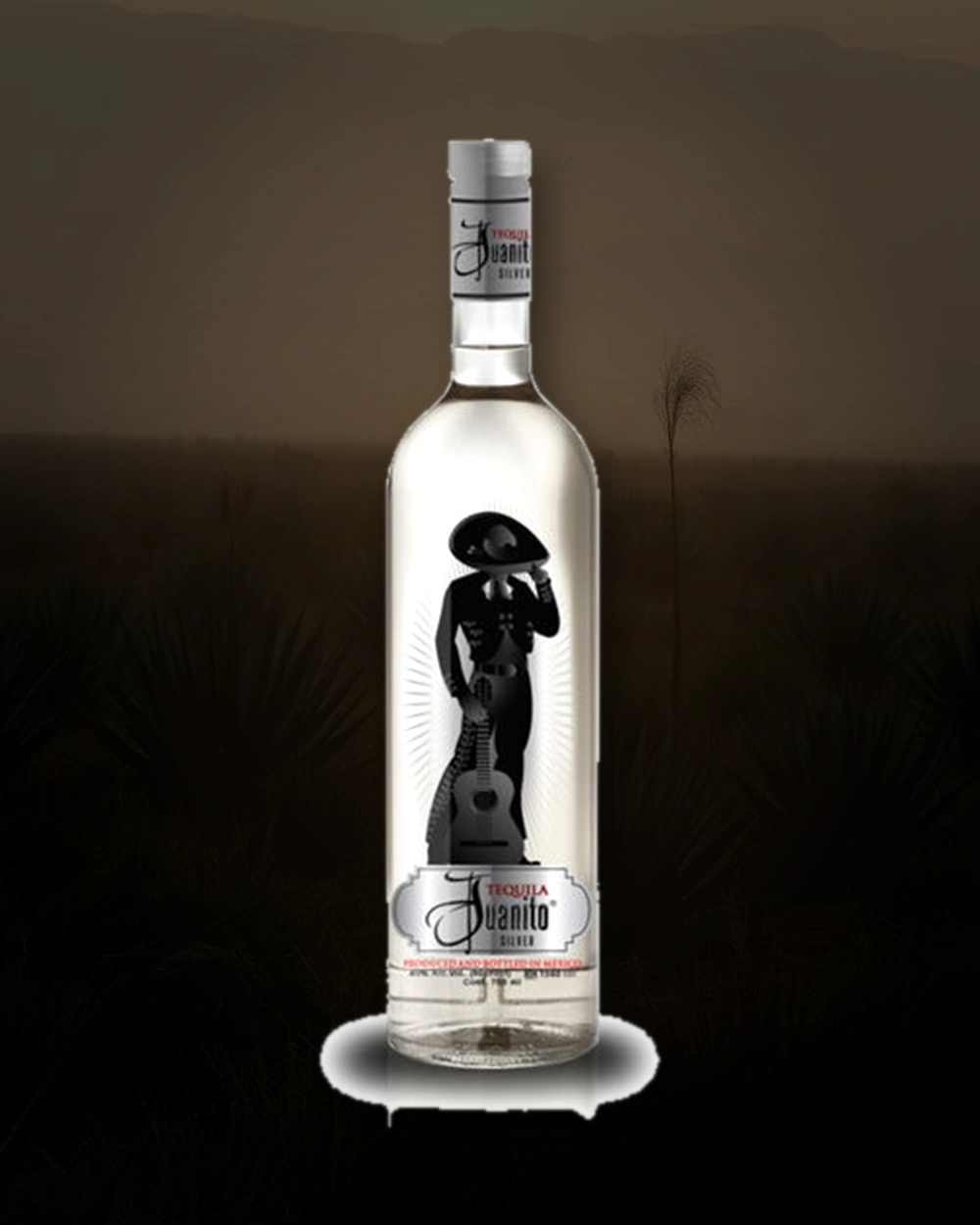 Juanito Tequila Silver bottle