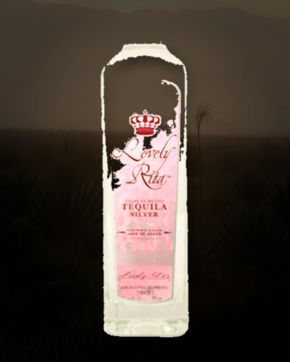 Lovely Rita Tequila Silver bottle