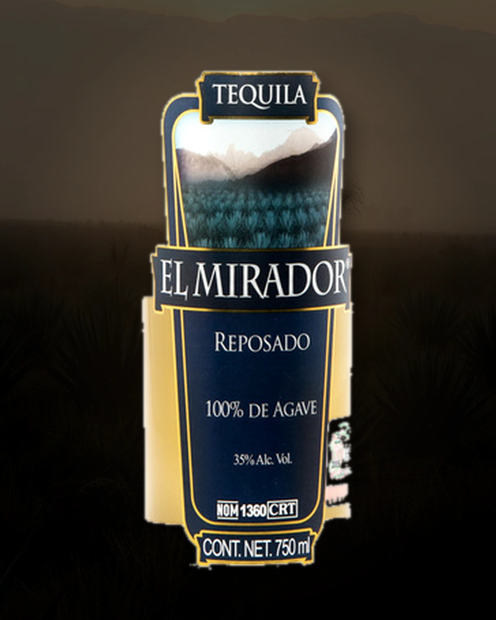 El Mirador Reposado bottle