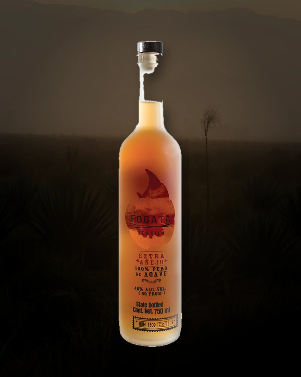 Fogata Tequila Extra Añejo bottle
