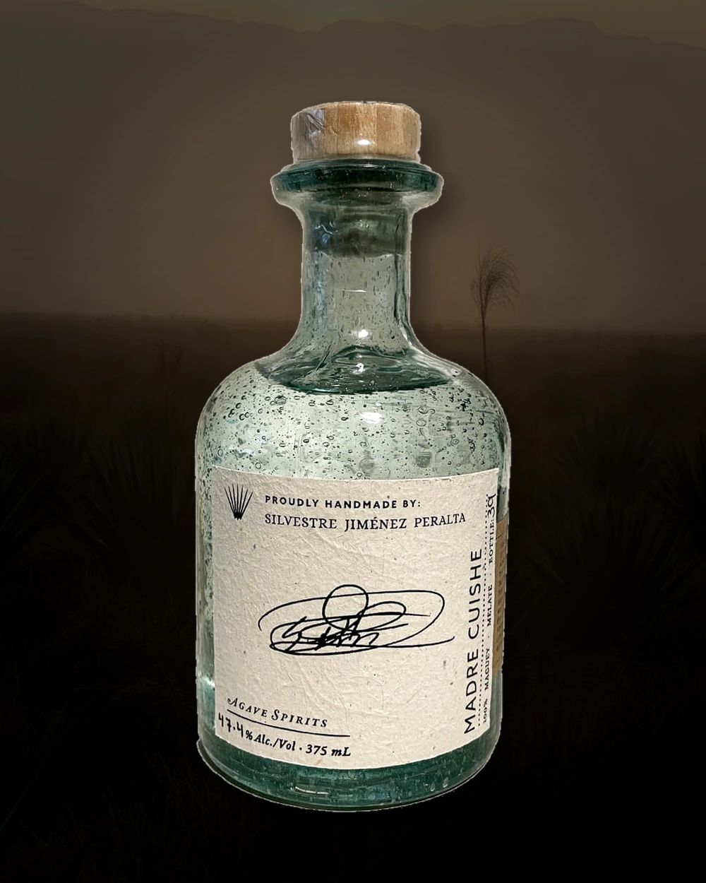 Maguey Melate Madre Cuishe – Silvestre Jimenez Peralta bottle