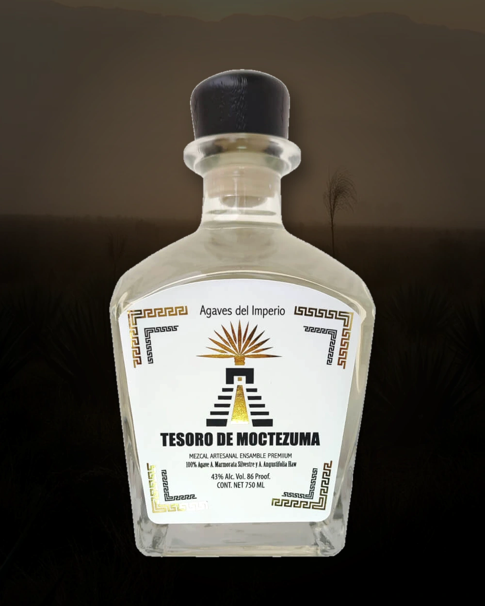 Tesoro de Moctezuma Ensamble bottle