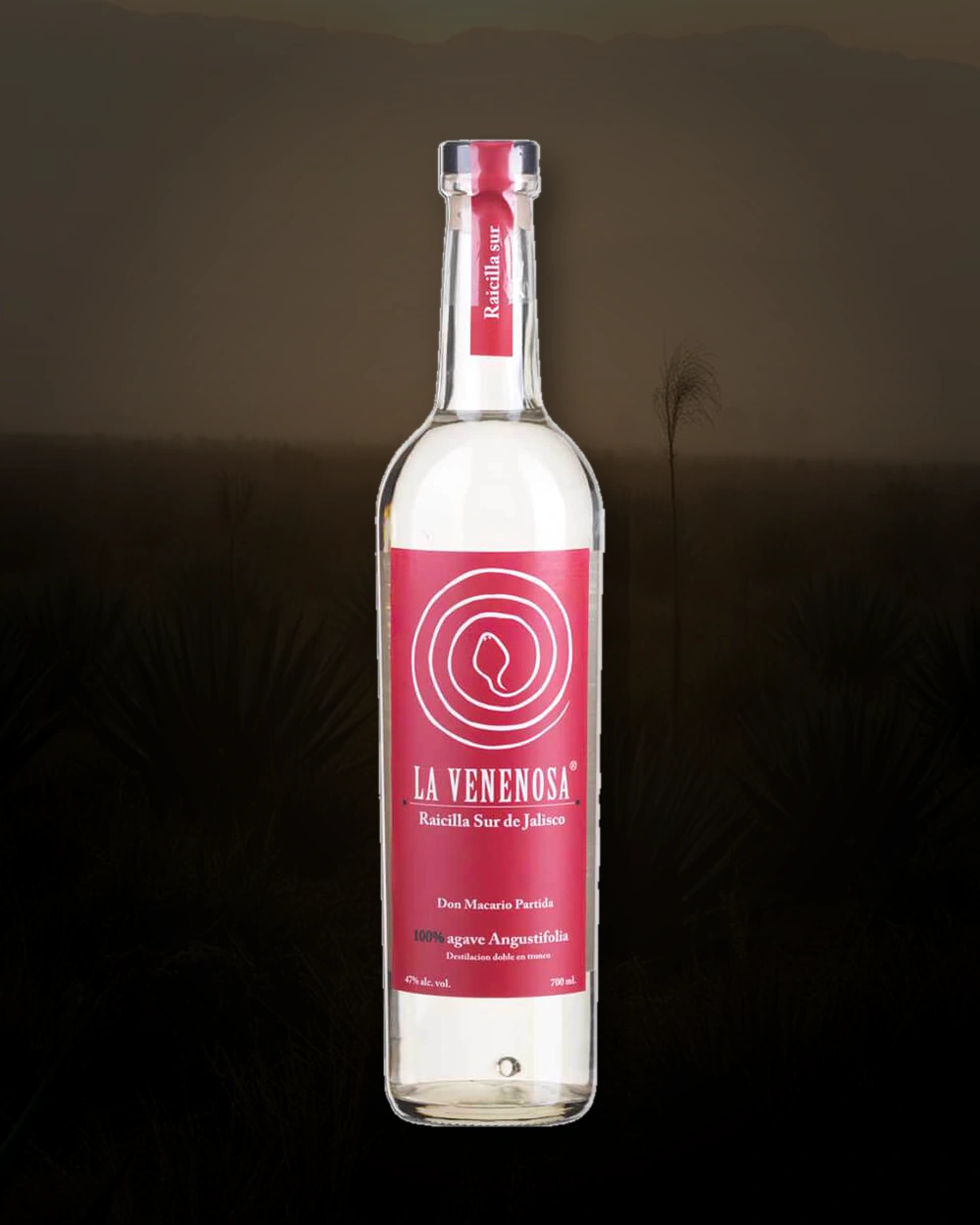 La Venenosa Sur de Jalisco bottle