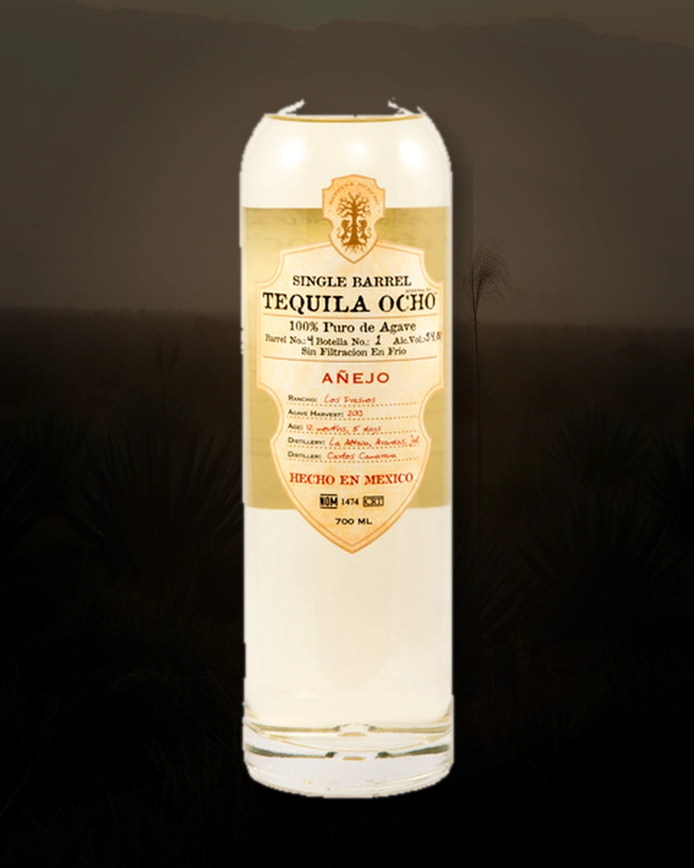 Ocho Tequila Añejo (Single Barrel) - Los Fresnos 2013 bottle