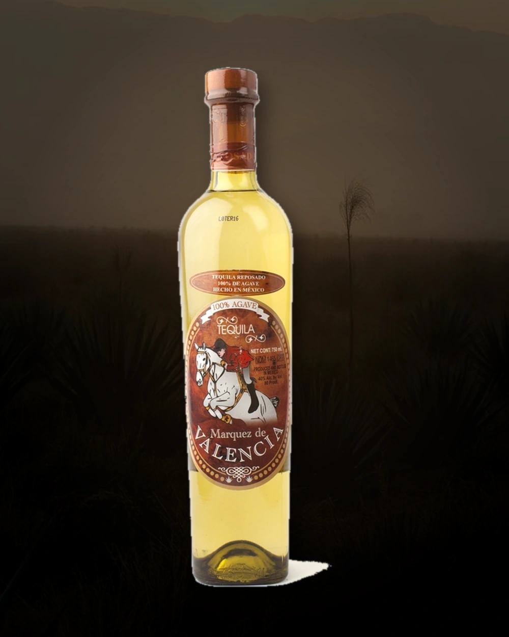 Marquez de Valencia Reposado bottle
