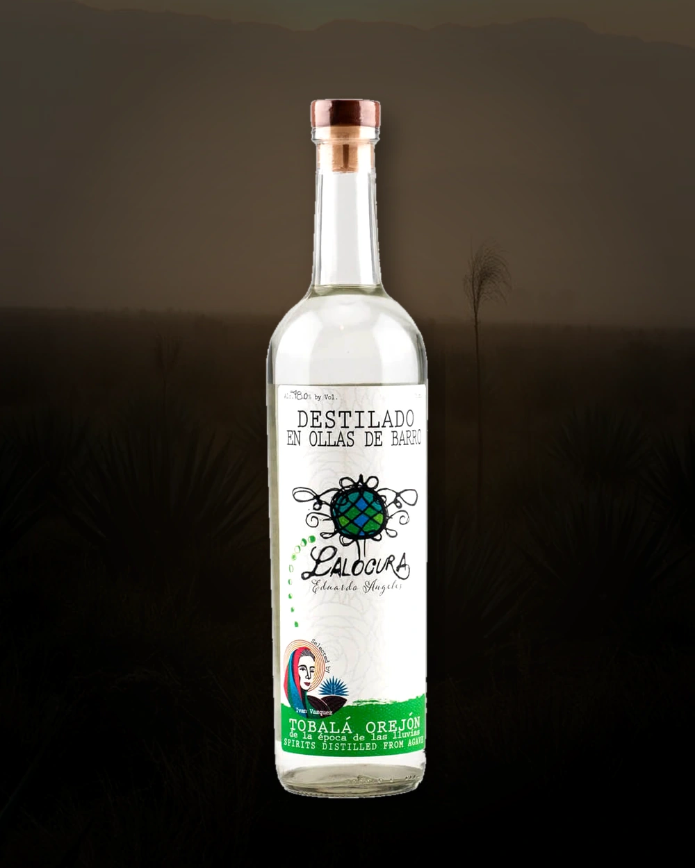 Lalocura Tobalà Orejòn de la època de las lluvias bottle