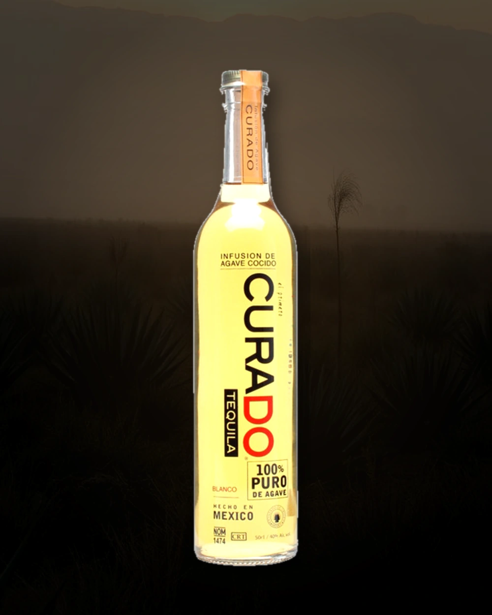 Ocho Curado Agave-Infused Tequila bottle