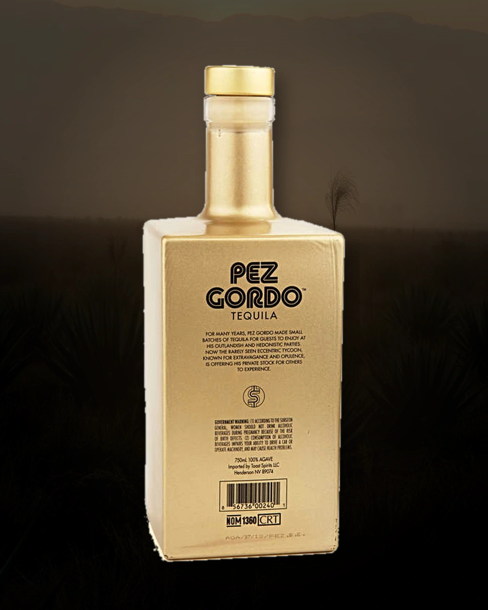 Pez Gordo Tequila Blanco bottle