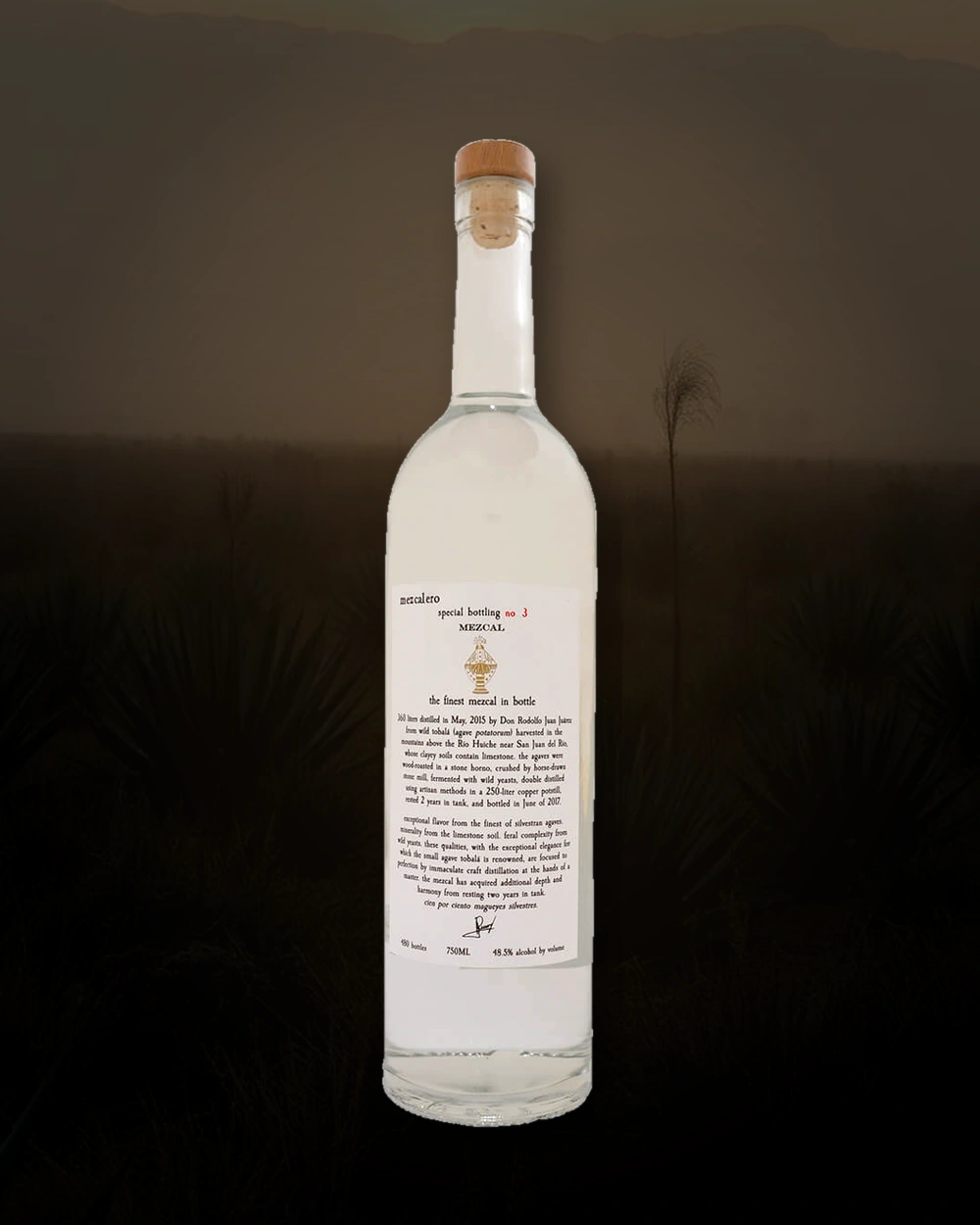 Mezcalero Special Bottling No. 3 bottle
