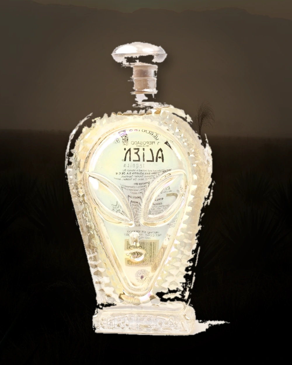 Alien Reposado bottle