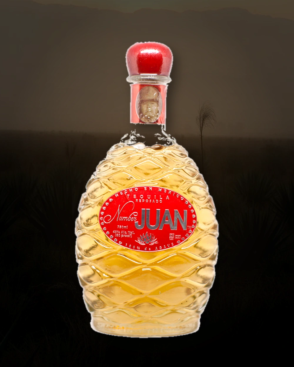 Number Juan Reposado bottle