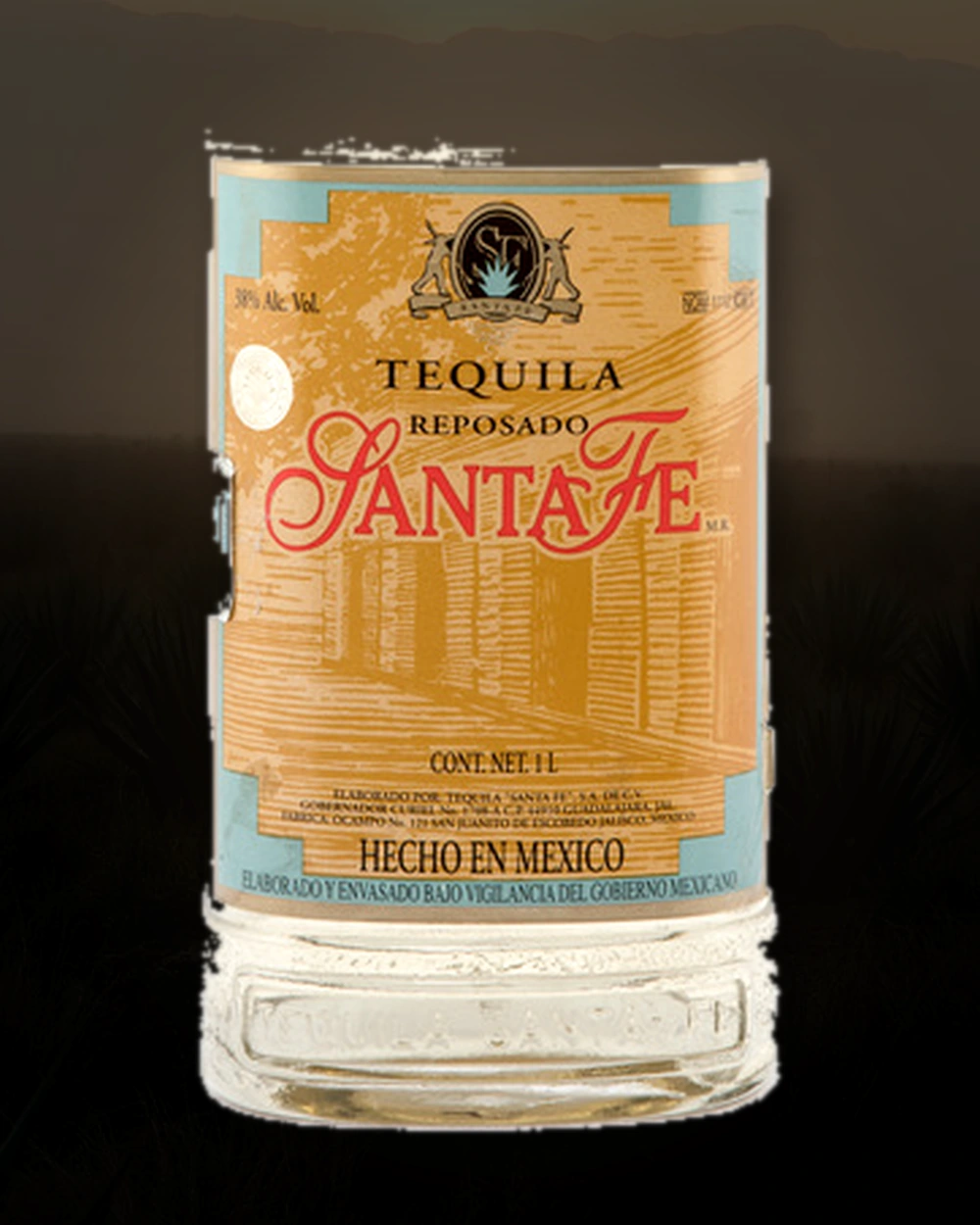 Tequila Santa Fe Reposado bottle
