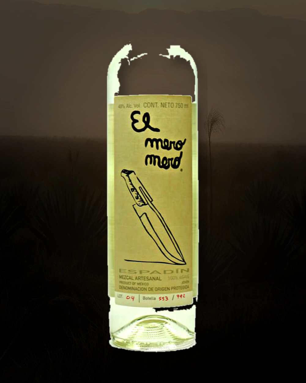 El Mero Mero Espadin bottle
