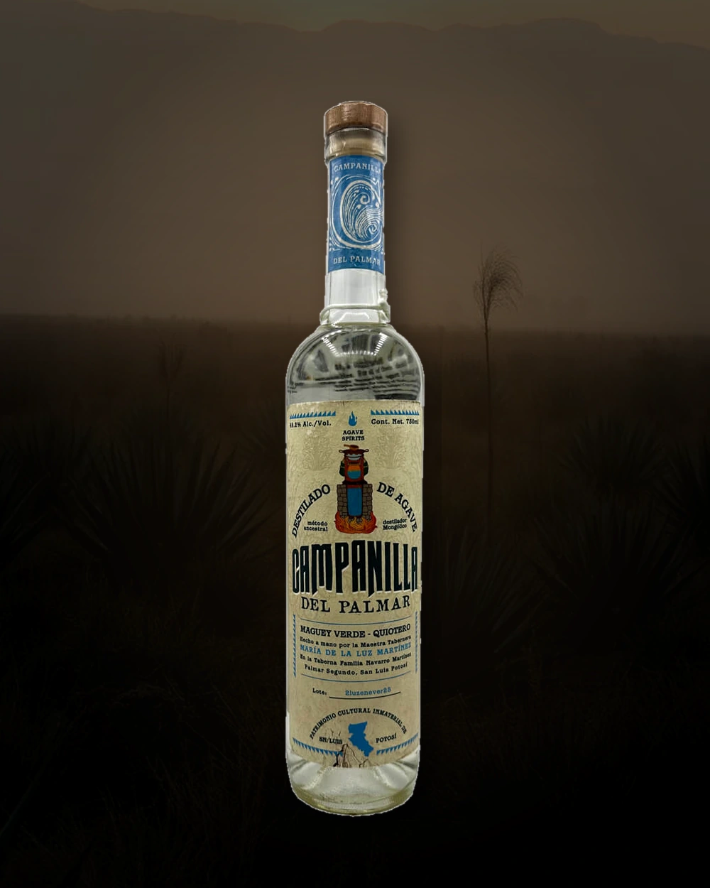 Campanilla del Palmar Verde Quiotero – M. Maria de la Luz bottle