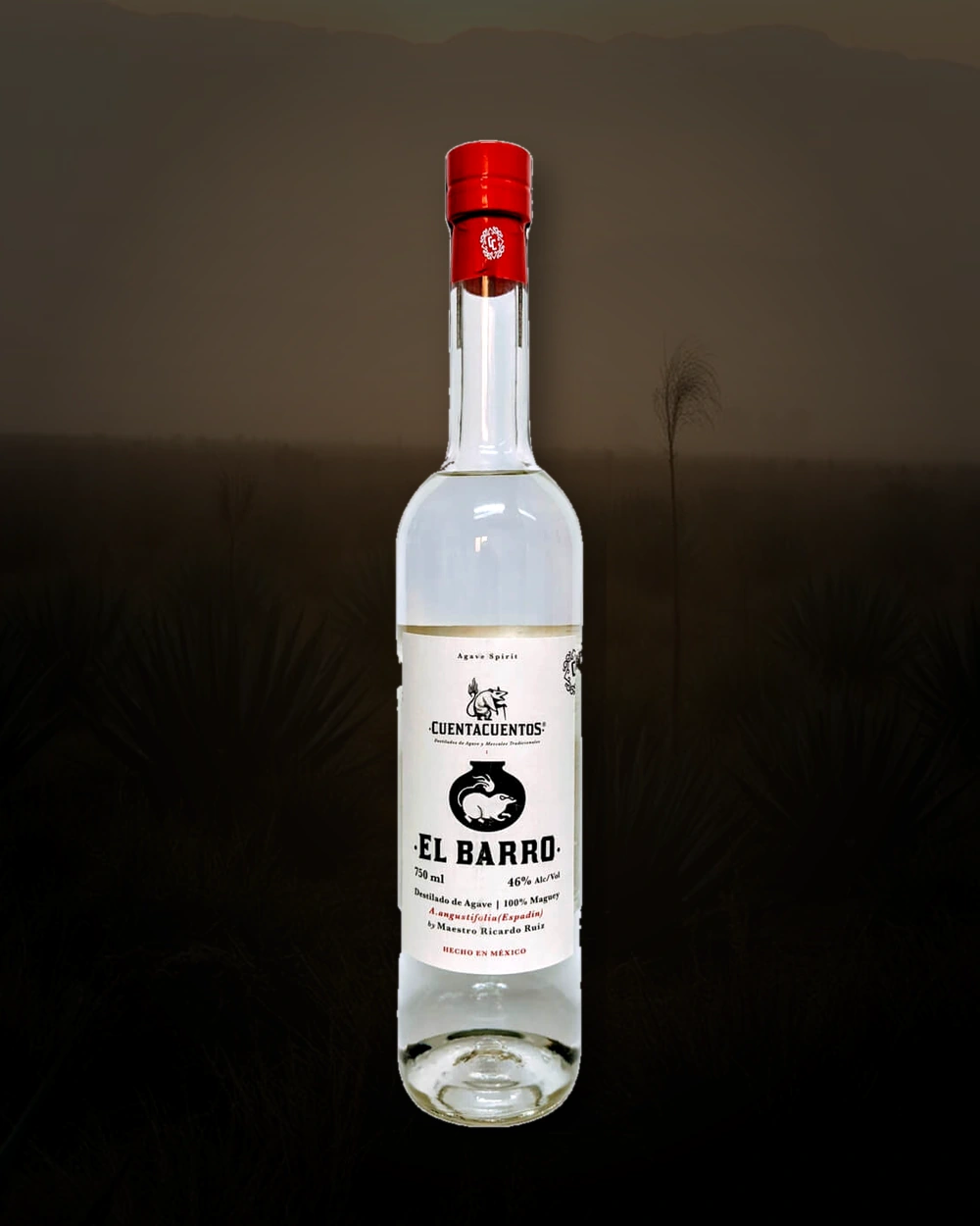Cuentacuentos El Barro bottle
