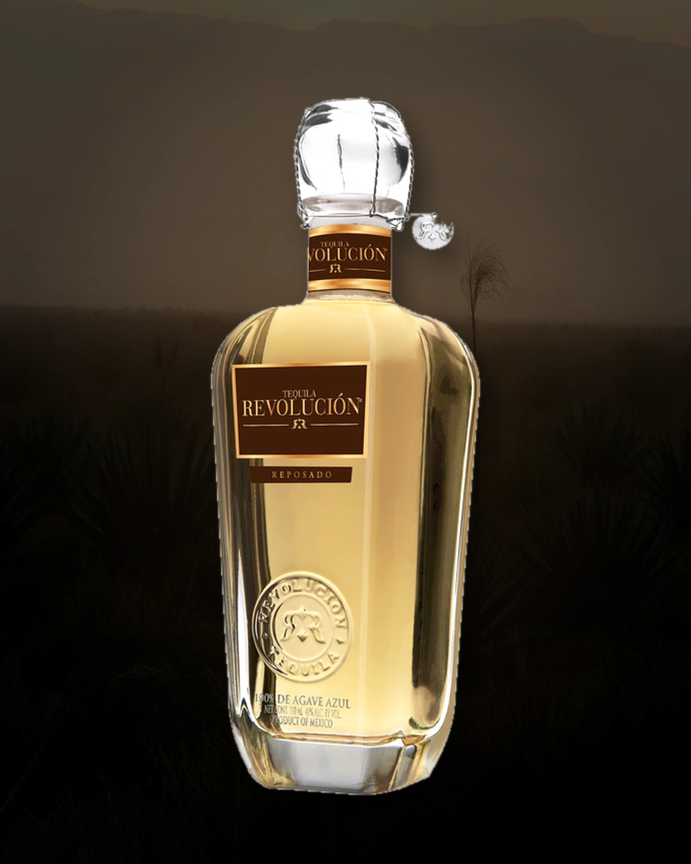Revolucion Reposado bottle