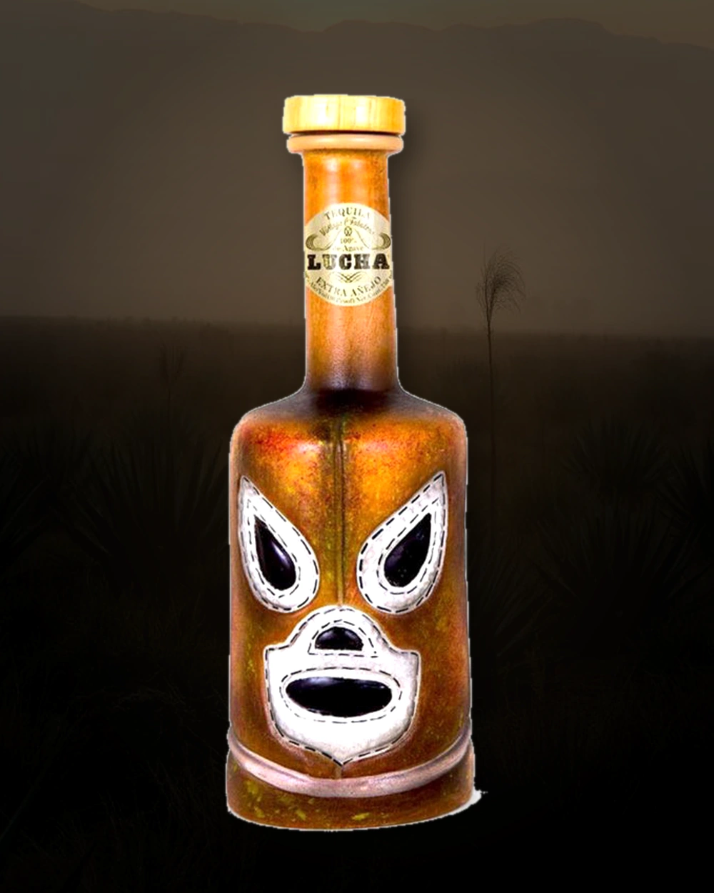 Lucha Tequila Extra Añejo bottle