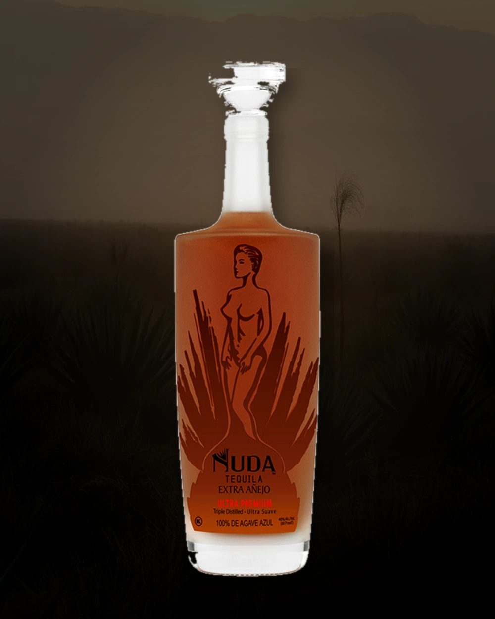 Nuda Tequila Extra Añejo bottle